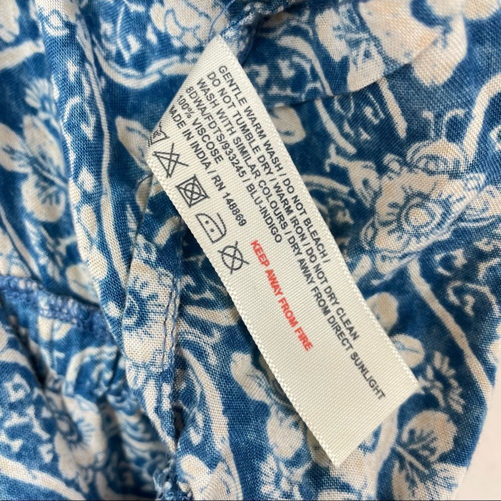 Fat Face Astra Blue Floral Print Sleeveless Jumpsuit Playsuit - Picture 12 of 15